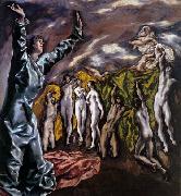 El Greco The Opening of the Fifth Seal USA oil painting artist